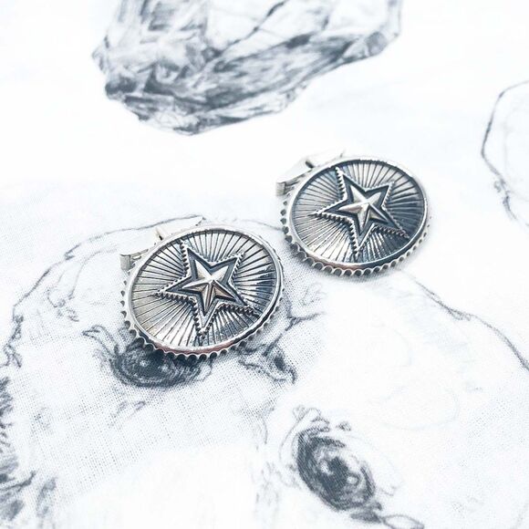 ☆ Cody Sanderson ☆ Radiating Star Cuff Links - Picture 2 of 5